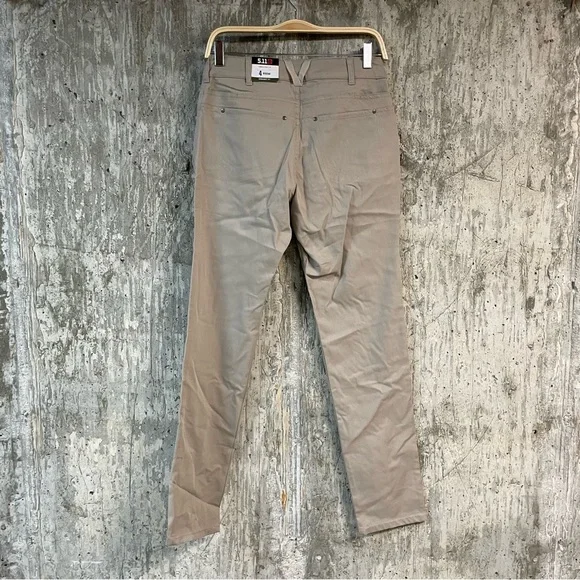 5.11 TACTICAL Women's Cirrus Pant 2.0 Size 4R In Khaki - Picture 8 of 10